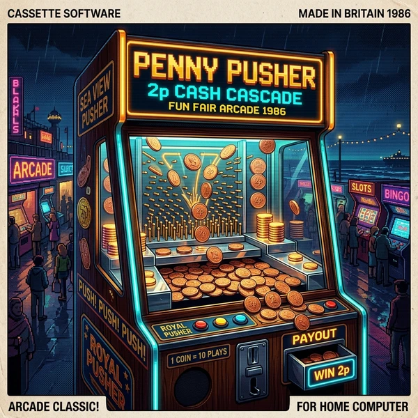 2P Penny Pusher 1986